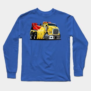 Cartoon tow truck Long Sleeve T-Shirt